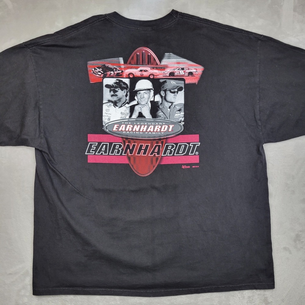 Dale Earnhardt‎ Shirt Mens XXL Vintage Short Sleeve NASCAR Racing Team Jr Junior